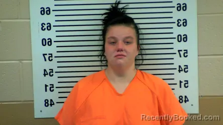 Mugshot of Hailey Hardin booked in Allen County, Kentucky on October 2, 2026