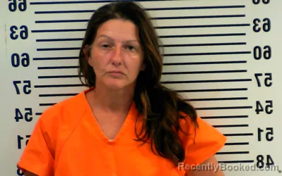 Mugshot of Jennifer Simmons booked in Allen County, Kentucky on August 26, 2026