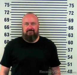 Mugshot of NATHAN HUFF booked in Allen County, Kentucky on May 9, 2026