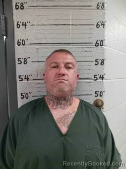 Mugshot of Dustin Russell booked in Ballard County, Kentucky on September 11, 2026