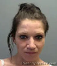 Mugshot of Amber Lee Ticer booked in Lee County, North Carolina on August 13, 2026