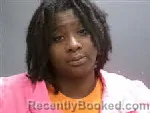 Mugshot of JHENE NECOLE MONTE RICHARDSON booked in Lee County, North Carolina on May 18, 2026