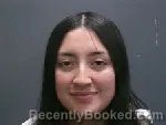 Mugshot of Veronica Jocelyn Garcia-Vicente booked in Lee County, North Carolina on August 29, 2026