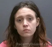 Mugshot of ASHLEE JO NEWELL booked in Lee County, North Carolina on April 16, 2026