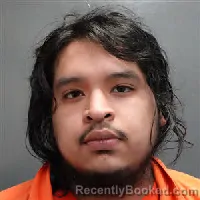 Mugshot of CHRISTIAN ALEXIS GUERRERO booked in Lee County, North Carolina on July 15, 2026