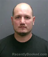 Mugshot of Julian Camilo Sanchez booked in Lee County, North Carolina on August 7, 2026