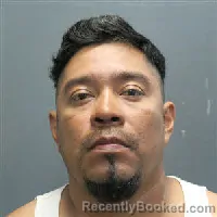 Mugshot of Jose Antonio Toto Albanil booked in Lee County, North Carolina on August 22, 2026