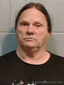 Mugshot of Fred Busey booked in Barren County, Kentucky on August 5, 2026