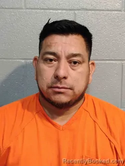 Mugshot of Oscar Quintana booked in Barren County, Kentucky on August 28, 2026