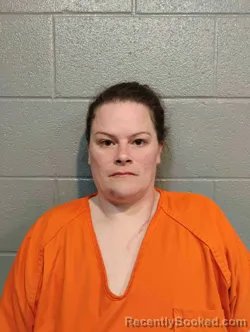 Mugshot of Nicole Blevins booked in Barren County, Kentucky on September 9, 2026