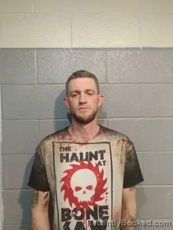 Mugshot of CHRISTOPHER OVERFELT booked in Barren County, Kentucky on April 25, 2026