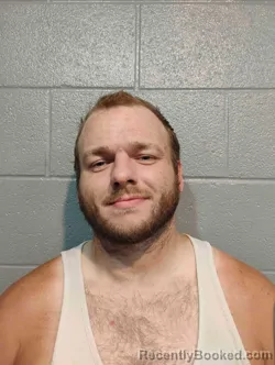 Mugshot of Cody Miller booked in Barren County, Kentucky on August 30, 2026