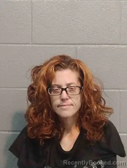 Mugshot of April Owen booked in Barren County, Kentucky on October 4, 2026