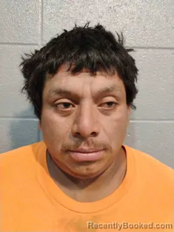 Mugshot of Samuel Juarez-Cruz booked in Barren County, Kentucky on July 19, 2026