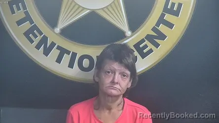 Mugshot of Rebecca Ann Baker booked in Bell County, Kentucky on July 30, 2026