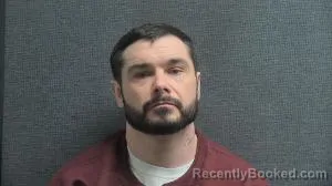 Mugshot of NATHAN TODD SHARP booked in Boone County, Kentucky on March 12, 2026