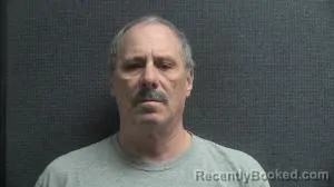 Mugshot of DALLAS DWAYNE MAHANEY booked in Boone County, Kentucky on May 8, 2026