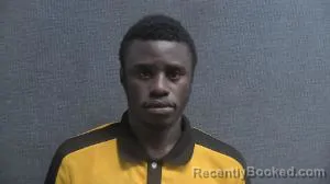 Mugshot of Cheikh Tidiane Gueye booked in Boone County, Kentucky on July 31, 2026