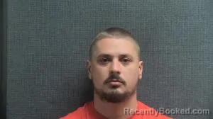 Mugshot of Tyler James Bladow booked in Boone County, Kentucky on August 3, 2026