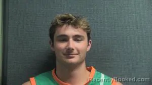 Mugshot of Caden Kunstek booked in Boone County, Kentucky on August 9, 2026
