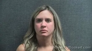 Mugshot of Brenna Keely Erb booked in Boone County, Kentucky on August 9, 2026