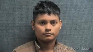 Mugshot of Francisco Putul Caal booked in Boone County, Kentucky on August 19, 2026