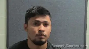 Mugshot of Wilber Santos Melgar booked in Boone County, Kentucky on October 23, 2026