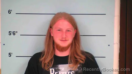 Mugshot of MAXIMILIAN DOMBROSKI booked in Bourbon County, Kentucky on June 17, 2026