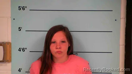 Mugshot of HALEY WALLS booked in Bourbon County, Kentucky on July 9, 2026