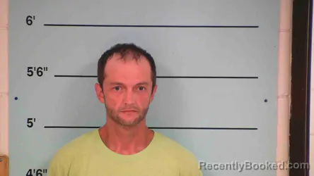 Mugshot of Nathan Rickett booked in Bourbon County, Kentucky on July 28, 2026