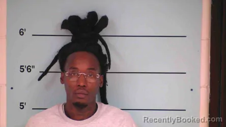 Mugshot of Dominique Crowder booked in Bourbon County, Kentucky on July 28, 2026