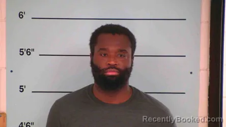Mugshot of Andre Terrell Barton booked in Bourbon County, Kentucky on July 29, 2026