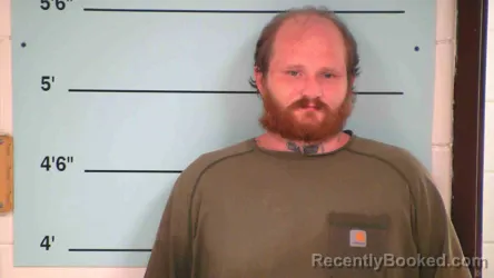 Mugshot of Adam Crabtree booked in Bourbon County, Kentucky on August 2, 2026