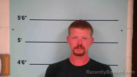 Mugshot of Matthew Fugate booked in Bourbon County, Kentucky on August 15, 2026