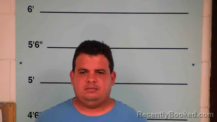 Mugshot of Ilian Jesus Plana Gonzalez booked in Bourbon County, Kentucky on August 18, 2026