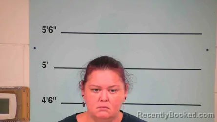 Mugshot of Melissa Holloway booked in Bourbon County, Kentucky on August 19, 2026