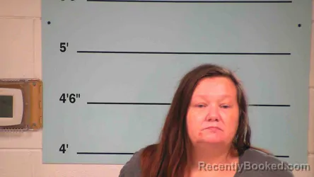 Mugshot of Rebecca Roberson booked in Bourbon County, Kentucky on August 19, 2026