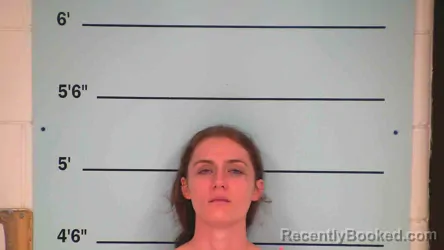 Mugshot of Carlie Sherman booked in Bourbon County, Kentucky on August 23, 2026