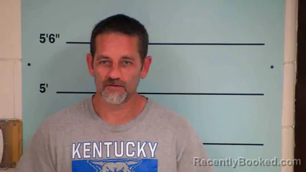 Mugshot of Nathaniel Ritchie booked in Bourbon County, Kentucky on September 15, 2026
