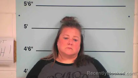 Mugshot of Allison Whitaker booked in Bourbon County, Kentucky on September 30, 2026
