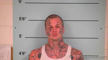 Mugshot of James Mitchell booked in Bourbon County, Kentucky on September 30, 2026