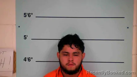 Mugshot of Osman Ariel Benitez Orellana booked in Bourbon County, Kentucky on October 4, 2026
