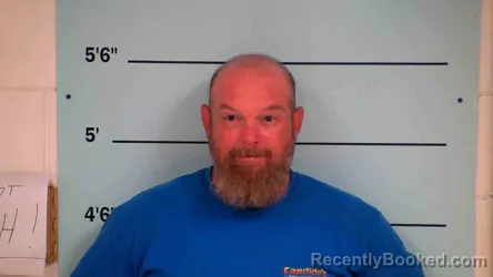 Mugshot of Robert Pulliam booked in Bourbon County, Kentucky on October 4, 2026