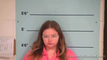 Mugshot of Destiny Owens booked in Bourbon County, Kentucky on October 7, 2026