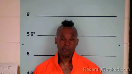 Mugshot of Markus Johnson booked in Bourbon County, Kentucky on October 8, 2026