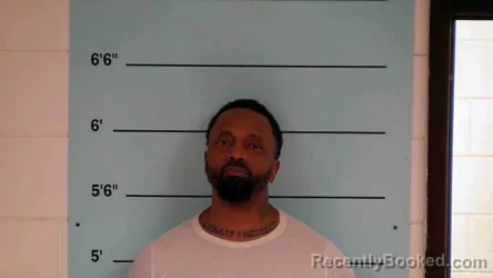 Mugshot of Ryan Laroy Cooley booked in Bourbon County, Kentucky on October 14, 2026