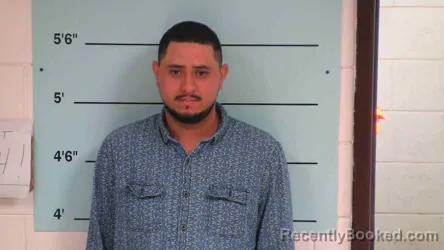 Mugshot of Jorge Misael Gutierrez Romero booked in Bourbon County, Kentucky on October 21, 2026