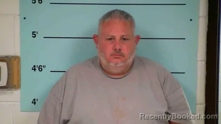 Mugshot of Gary Hughes booked in Bourbon County, Kentucky on July 26, 2026