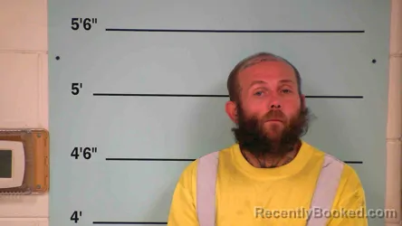 Booking photo from Bourbon County, Kentucky