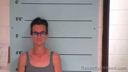Mugshot of Samantha Molgado booked in Bourbon County, Kentucky on October 14, 2026
